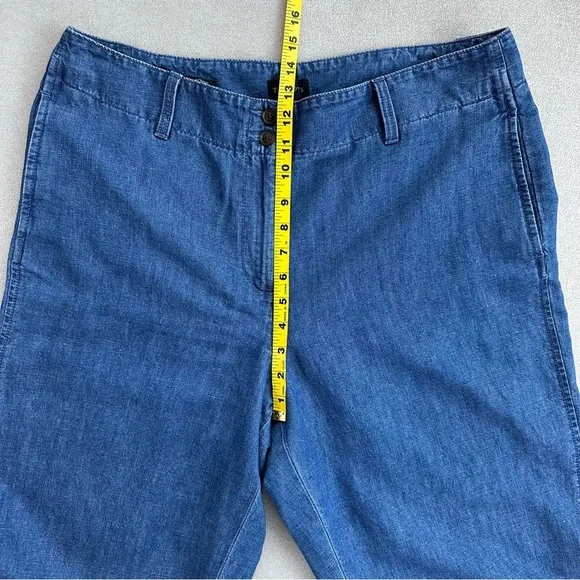 Talbots New England Chino Denim Hemp Blend Pants. Size 14. - Picture 7 of 9